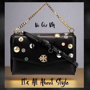 NWT Tory Burch Authentic Kira Mixed Embellished Bag Limited Edition